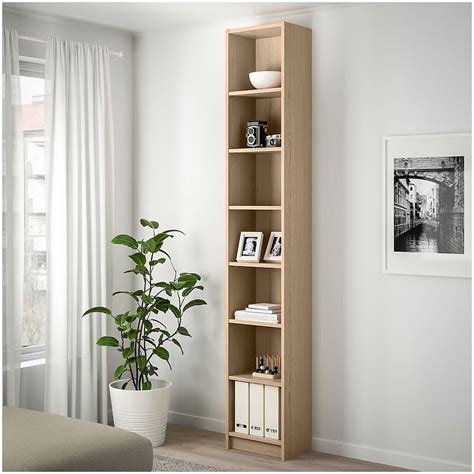 Стеллаж открытый с 6 полками дуб сонома "Билли 09" Ikea - купить за ...
