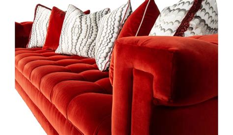 Modern Chesterfield-inspired sofa