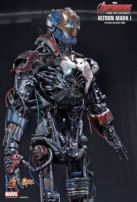Ultron Mark I Em Vingadores Era De Ultron Action Figure Perfeita Hot Toys Blog De Brinquedo