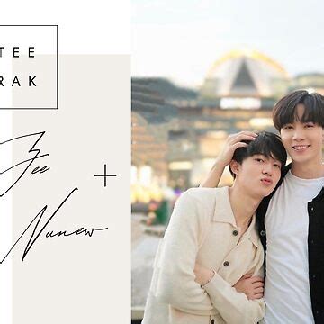 Sticker For Sale Mit Zee Pruk Und Nunew Chawarin Cutie Pie Naughty Babe ZeeNunew Von Lambie