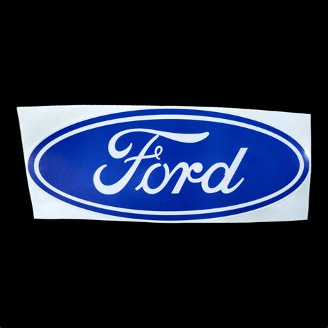 Ford Decal / Ford Bumper Sticker / Oval Stickers