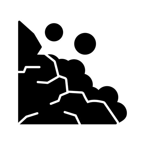 Landslide Vector Icon 17518420 Vector Art at Vecteezy