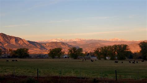 Beautiful Morning In Boulder Rcolorado