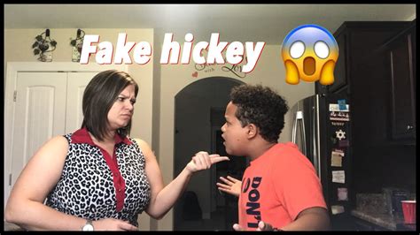 Hickey Prank On Mom She Goes Off Youtube