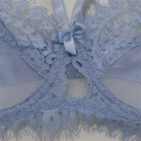 Mesh Stitching Lace Valentines Lingerie Sexy Underwear Set Japanese Mature Woman Sexy Lingerie G