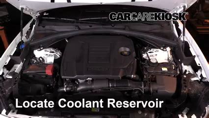 How To Add Coolant Jaguar F Pace Premium L Cyl Turbo Sport