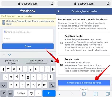 Como Excluir A Sua Conta Do Facebook Pelo Celular E Pc Definitivamente