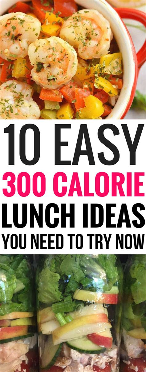 These easy 300 calorie lunch ideas are THE BEST! I'm so glad I found