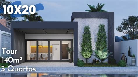 Planta De Casa Quartos Lote X Passeio Virtual Youtube