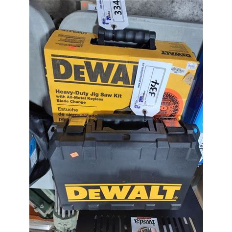 Dewalt Dw331k Heavy Duty Jig Saw Kit In Hard Case And Dewalt D21009 38