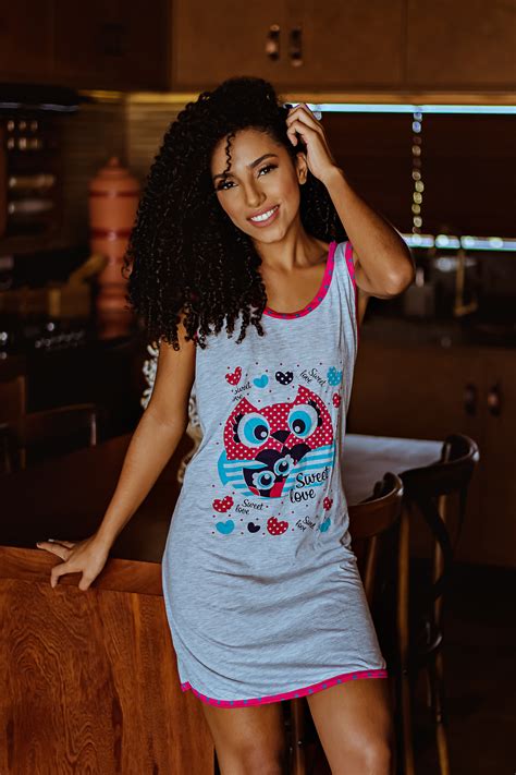 Camisola Pijama Minhamoda Lingerie Minhamoda Sex Shop