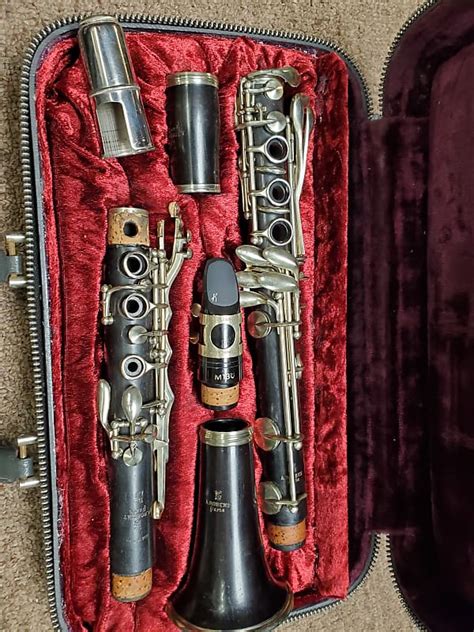 A Robert Bb Clarinet Full Boehm System Grenadilla Full Reverb