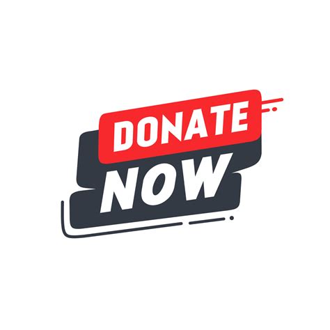 Donate Now Banner Vector Design Flat Icon 23053315 Vector Art At