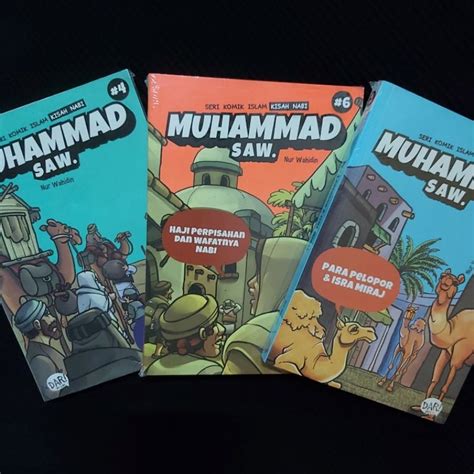 Jual Buku Original Seri Komik Islam Kisah Nabi Muhammad SAW Shopee