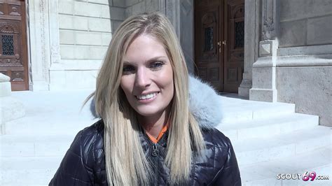 GERMAN SCOUT Amateur Casting Sex With Small Tits Girl Candee Licious