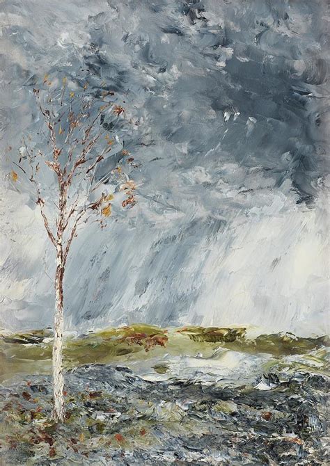 Birch Painting By August Strindberg Fine Art America