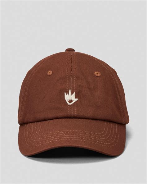 Shop Afends Core Recycled Six Panel Cap In Toffee - Fast Shipping