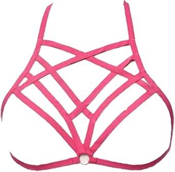 buddyboys Brust Harness Bra Frauen Girls Sexy Körper Body Harness BH Punk Brustgurt Bikini