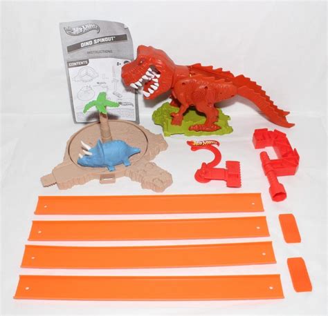 Hot Wheels Dino Spinout Dino T Rex Takedown Dinosaur