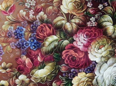 Онлайн пазл «Жостовские пионы»