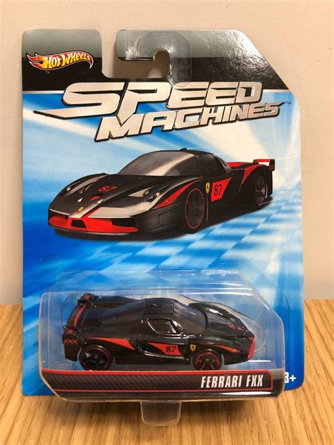 Hot Wheels 絕版 Ferrari FXX Speed Machines系列 法拉利 興趣及遊戲 玩具 遊戲類 Carousell