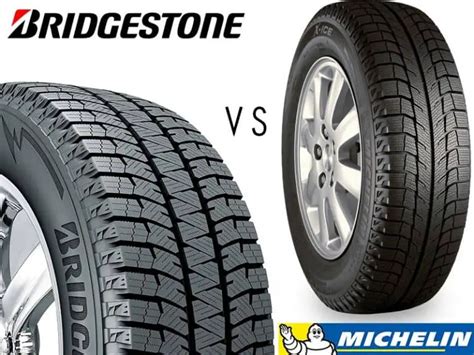 Michelin X Ice Vs Bridgestone Blizzak Comparethetire