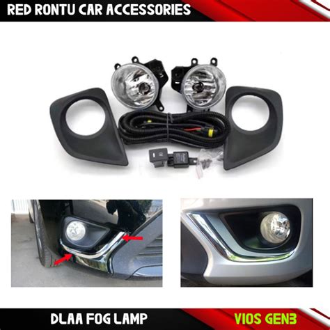 Toyota Vios Onwards Gen Superman Foglamp Fog Ligh Assembly