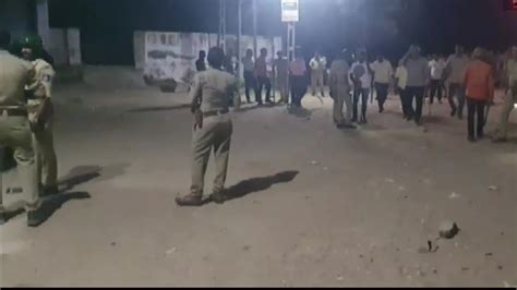 Muslim Mob Tried To Disturb Garba Function Attacked Temple Police On Kheda Stone Pelting