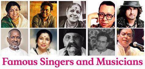 Famous Singers And Musicians Of India Complete List