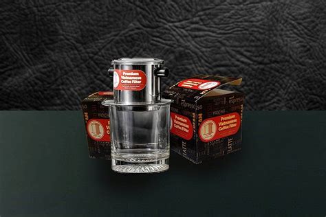 Vietnamese Coffee Filter Phin 11 Ounce (Large), Gravity Insert, One Cup ...