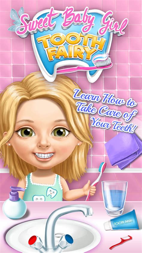 Sweet Baby Girl Tooth Fairy Little Fairyland For Iphone Download