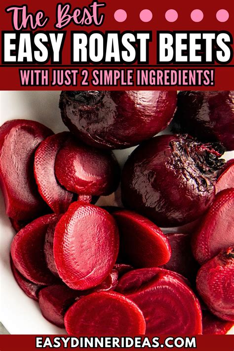 Easy Roasted Beets Recipe Easy Dinner Ideas