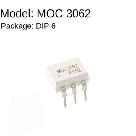 MOC3062 DIP6 Optocoupler IC - Duinolk | The Biggest Arduino Online ...