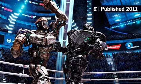 ‘real Steel A Tale Of Robot Boxers Review The New York Times