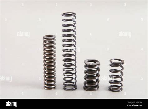 New Metal Springs Texture Background Stock Photo Alamy