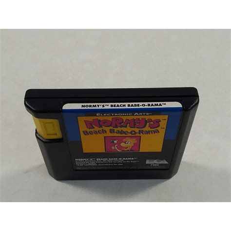 Trader Games NORMY S BEACH BABE O RAMA SEGA MEGADRIVE PAL EURO