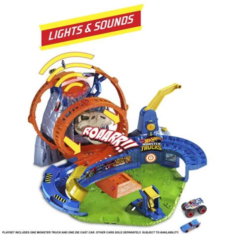 Pista Hot Wheels T Rex Volcano Arena Hippoland Ro