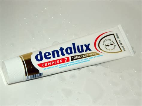 Зубная паста Dentalux Total Care Plus Complex 7 - «Очень нравится!+фото ...
