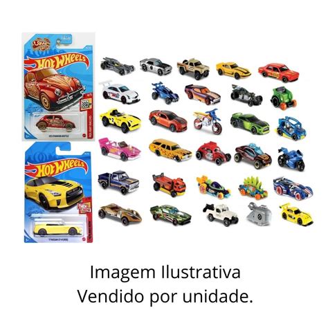 Carrinho Hot Wheels Miniatura 1 64 Modelos Variados Unidade C4982 Mattel Shopee Brasil
