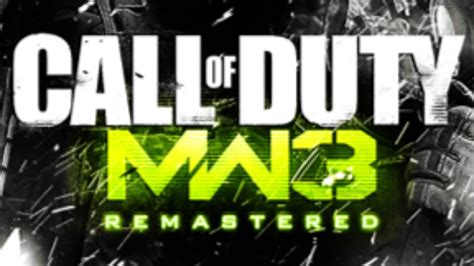 Call of Duty Modern Warfare 3 Remastered!? (COD MW3 Remastered Leak ...
