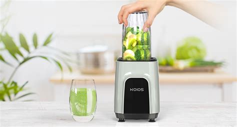 KOIOS BL328B 900W Countertop Blenders For Shakes And Smoothies KOIOS