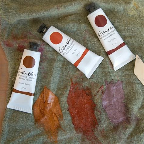 Gamblin Reclaimed Earth Colors Limited Edition Oil Color Set Michaels