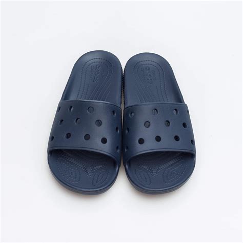 Crocs CLASSIC SLIDE NAVY - Runcolors.pl