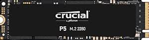Crucial P5 1TB CT1000P5SSD8 (3D NAND, NVMe) Internal Gaming SSD, up to ...