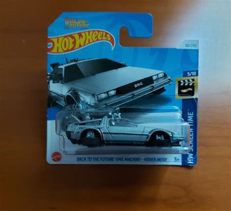 Hot Wheels Back To The Future Time Machine Hover Mode Delorean Avto