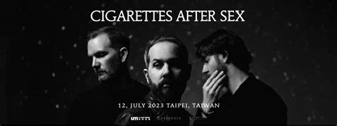 事後菸樂團演唱會 Cigarettes After Sex Taipei Concert加開一場