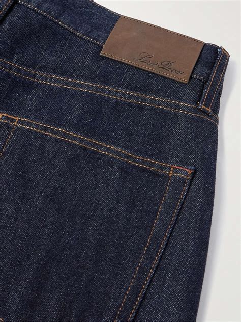 LORO PIANA Straight-Leg Cotton and Cashmere-Blend Jeans for Men | MR PORTER