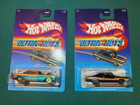Hot Wheels Ultra Hots Plymouth Barracuda Chevelle Eur Picclick Fr