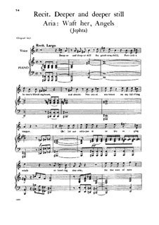 Jephtha Hwv By G F H Ndel Sheet Music On Musicaneo