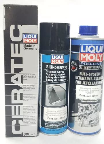 Kit Liqui Moly Ceratec Silicon En Spray Fuel System Meses Sin